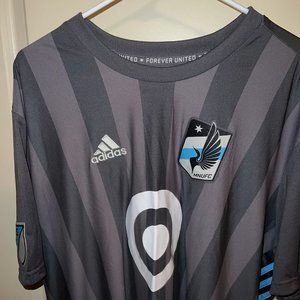 Adidas - Minnesota United FC Jersey - Grey - Like New - 3XL